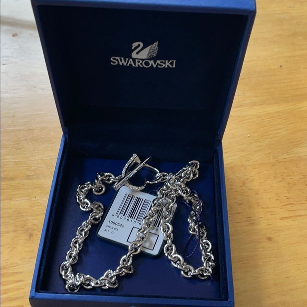 New Swarovski Nastasia Heart Truth Collar necklace - Picture 9 of 11